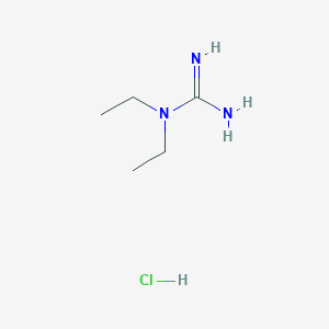 molecular formula C5H14ClN3 B074706 1,1-Diethylguanidine hydrochloride CAS No. 1114-39-2