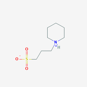 molecular formula C8H17NO3S B074707 1-Piperidinepropanesulfonic acid CAS No. 1132-60-1