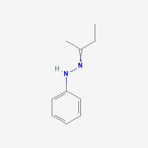 molecular formula C10H14N2 B074713 2-Butanone, 2-phenylhydrazone CAS No. 1129-62-0