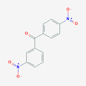 molecular formula C13H8N2O5 B074715 3,4'-Dinitrobenzophenone CAS No. 1469-74-5