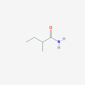 molecular formula C5H11NO B074717 2-甲基丁酰胺 CAS No. 1113-57-1