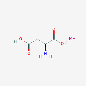 molecular formula C4H6KNO4 B074719 Monopotassium aspartate CAS No. 1115-63-5