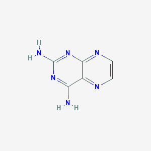 molecular formula C6H6N6 B074722 2,4-二氨基蝶啶 CAS No. 1127-93-1
