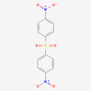 molecular formula C12H8N2O6S B074723 Bis(4-nitrophenyl) sulfone CAS No. 1156-50-9