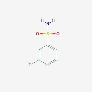 molecular formula C6H6FNO2S B074729 3-Fluorobenzenesulfonamide CAS No. 1524-40-9