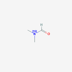 molecular formula C3H7NO B074734 N,N-Dimethylformamide-15N CAS No. 1449-84-9