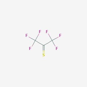 molecular formula C3F6S B074735 Hexafluorothioacetone CAS No. 1490-33-1