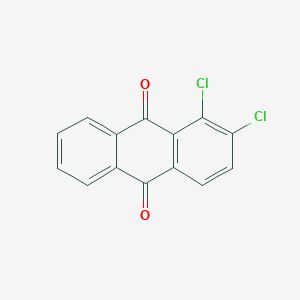 molecular formula C14H6Cl2O2 B074738 1,2-Dichloroanthracene-9,10-dione CAS No. 1594-46-3