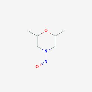 molecular formula C6H12N2O2 B074740 N-Nitroso-2,6-dimethylmorpholine CAS No. 1456-28-6