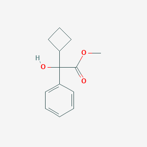 molecular formula C13H16O3 B074749 Methyl cyclobutyl(hydroxy)phenylacetate CAS No. 1209-31-0