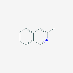 molecular formula C10H9N B074773 3-Methylisoquinoline CAS No. 1125-80-0