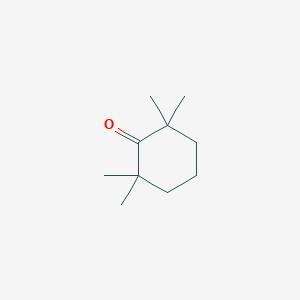 molecular formula C10H18O B074775 2,2,6,6-Tetramethylcyclohexanone CAS No. 1195-93-3