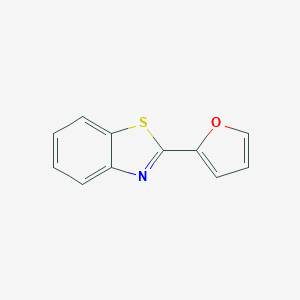 molecular formula C11H7NOS B074780 2-(Furan-2-yl)-1,3-benzothiazole CAS No. 1569-98-8