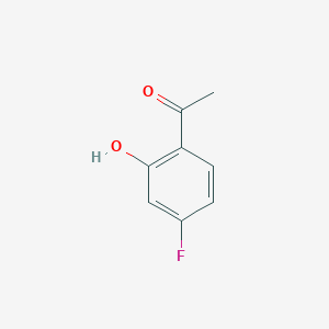 molecular formula C8H7FO2 B074785 4'-Fluoro-2'-hydroxyacetophenone CAS No. 1481-27-2