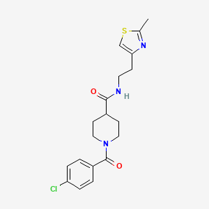 molecular formula C19H22ClN3O2S B7479157 CID 20974800 