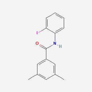 N-(2-iodophenyl)-3,5-dimethylbenzamide