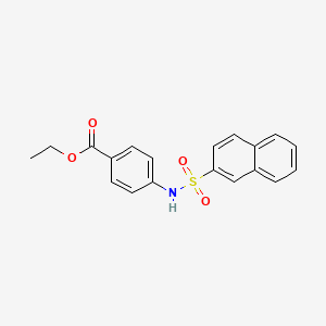 Ethyl 4-(2-naphthylsulfonamido)benzoate