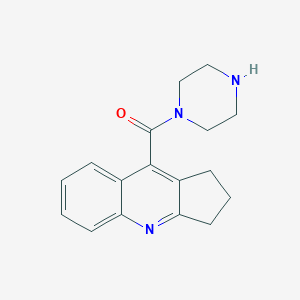 2,3-dihydro-1H-cyclopenta[b]quinolin-9-yl(piperazin-1-yl)methanone