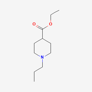 molecular formula C11H21NO2 B7479416 Ethyl 1-propyl-piperidine-4-carboxylate 