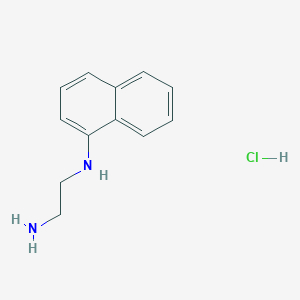 molecular formula C12H15ClN2 B074812 N-(1-Naphthyl)ethylenediamine dihydrochloride CAS No. 1465-25-4