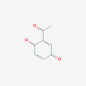 molecular formula C8H6O3 B074814 2-Acetyl-1,4-benzoquinone CAS No. 1125-55-9