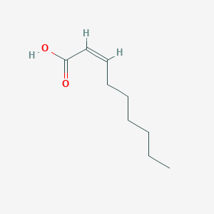 molecular formula C9H16O2 B074817 cis-2-Nonenoic acid CAS No. 1577-98-6