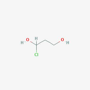 molecular formula C3H7ClO2 B074820 1,3-Propanediol, chloro- CAS No. 1331-07-3