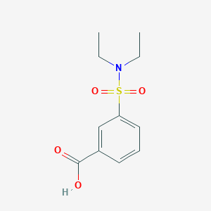 molecular formula C11H15NO4S B074825 3-(N,N-二乙基磺酰胺)苯甲酸 CAS No. 1576-46-1