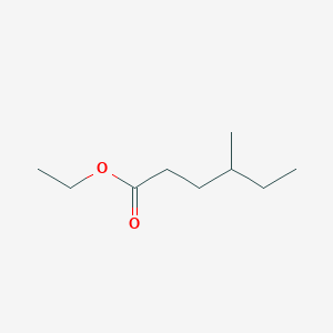 molecular formula C9H18O2 B074837 Ethyl 4-methylhexanoate CAS No. 1561-10-0