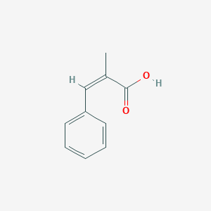 molecular formula C10H10O2 B074854 alpha-Methylcinnamic acid CAS No. 1199-77-5