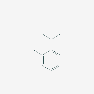 molecular formula C11H16 B074857 1-Methyl-2-(1-methylpropyl)benzene CAS No. 1595-06-8