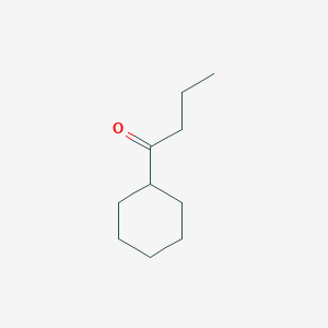 molecular formula C10H18O B074864 1-环己基丁酮 CAS No. 1462-27-7