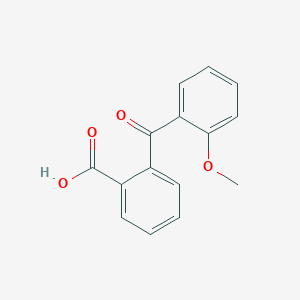 molecular formula C15H12O4 B074870 2-(2-Methoxybenzoyl)benzoic acid CAS No. 1151-04-8