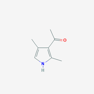 molecular formula C8H11NO B074872 3-Acetyl-2,4-dimethylpyrrole CAS No. 1500-94-3