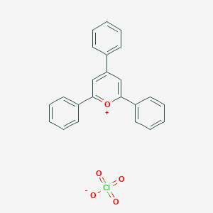 molecular formula C23H17ClO5 B074873 2,4,6-Triphenylpyrylium perchlorate CAS No. 1484-88-4