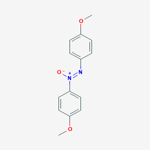 molecular formula C14H14N2O3 B074886 4,4'-Azoxyanisole CAS No. 1562-94-3