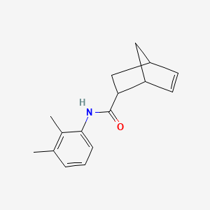 molecular formula C16H19NO B7489366 N-(2,3-dimethylphenyl)bicyclo[2.2.1]hept-5-ene-2-carboxamide 