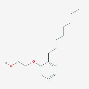 molecular formula C16H26O2 B074897 2-(Octylphenoxy)ethanol CAS No. 1322-97-0