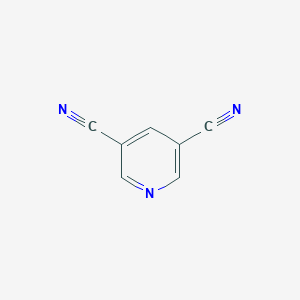 molecular formula C7H3N3 B074902 Pyridine-3,5-dicarbonitrile CAS No. 1195-58-0