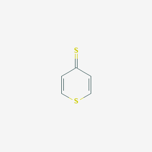 molecular formula C5H4S2 B074903 4H-Thiopyran-4-thione CAS No. 1120-94-1