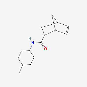molecular formula C15H23NO B7490301 N-(4-methylcyclohexyl)bicyclo[2.2.1]hept-5-ene-2-carboxamide 