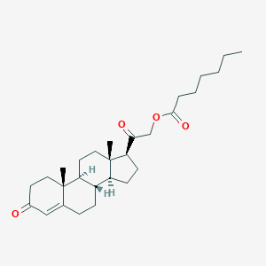 molecular formula C28H42O4 B074908 Desoxycortone enanthate CAS No. 1420-68-4