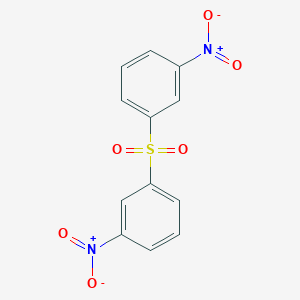 molecular formula C12H8N2O6S B074916 Bis(3-nitrophenyl)sulfone CAS No. 1228-53-1