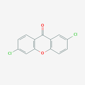 molecular formula C13H6Cl2O2 B074923 2,6-Dichloroxanthen-9-one CAS No. 1556-62-3
