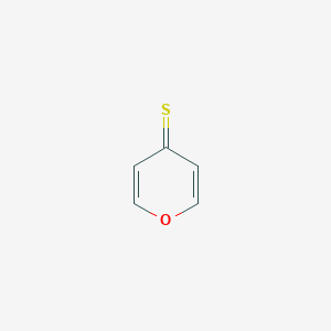 molecular formula C5H4OS B074944 4H-Pyran-4-thione CAS No. 1120-93-0