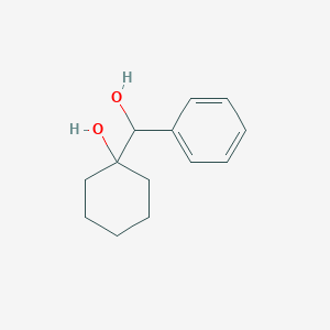 molecular formula C13H18O2 B074945 1-[Hydroxy(phenyl)methyl]cyclohexanol CAS No. 1135-72-4