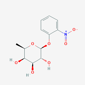 molecular formula C12H15NO7 B074955 Orthonitrophenyl-beta-D-fucopyranoside CAS No. 1154-94-5