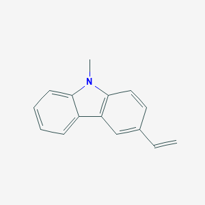 molecular formula C15H13N B074966 9-Methyl-3-vinyl-9H-carbazole CAS No. 1486-08-4