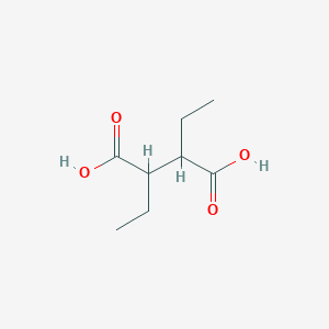 molecular formula C8H14O4 B074967 2,3-Diethylsuccinic acid CAS No. 1186-79-4