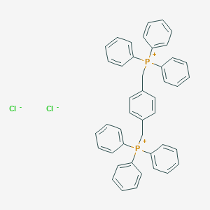 molecular formula C44H38ClP2+ B074978 p-Xylylenebis(triphenylphosphonium chloride) CAS No. 1519-47-7
